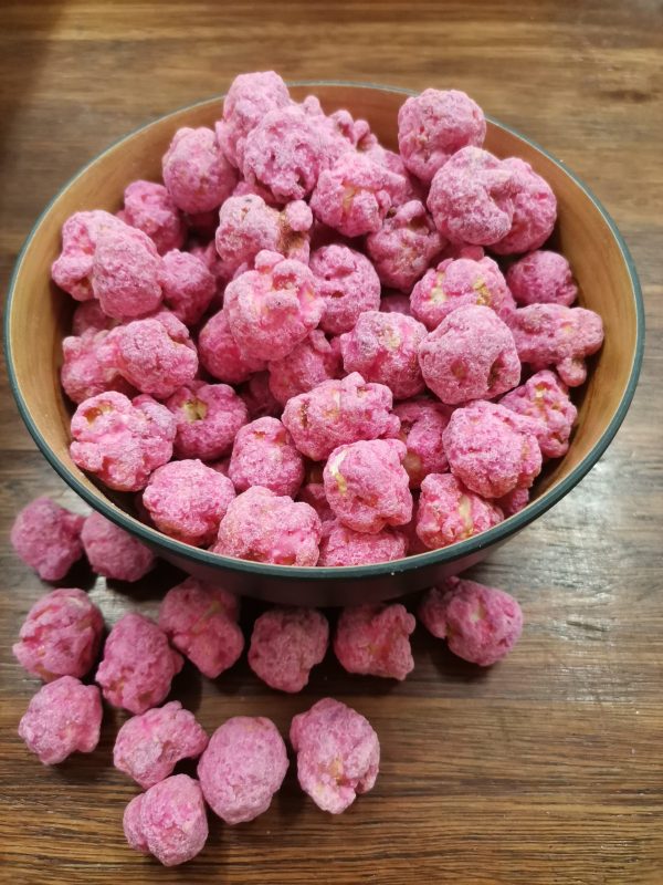 Yoghurt Strawberry Popcorn