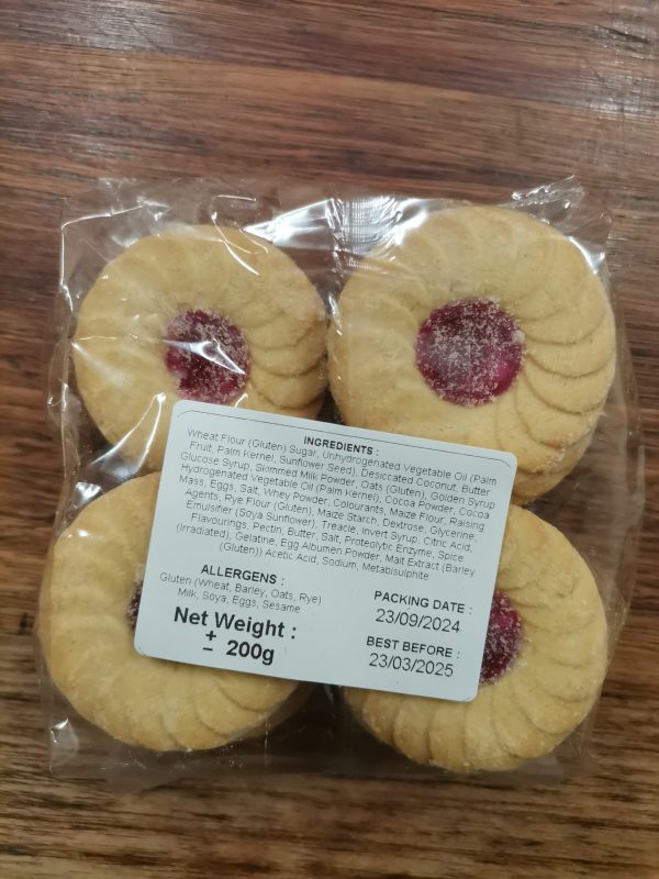 Imperfect Biscuits - Strawberry Whirls