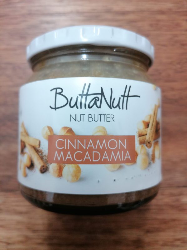 Buttanutt Cinnamon Macadamia Butter