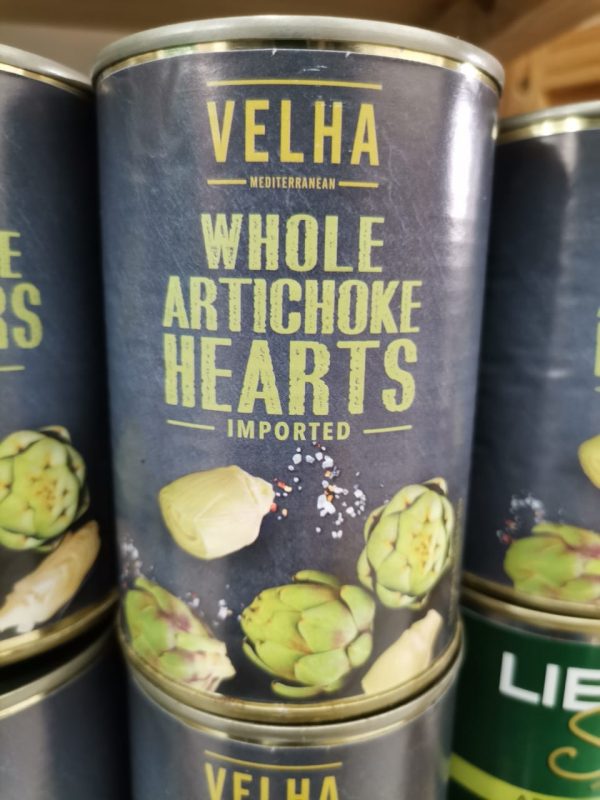 VELHA Whole Artichoke Hearts