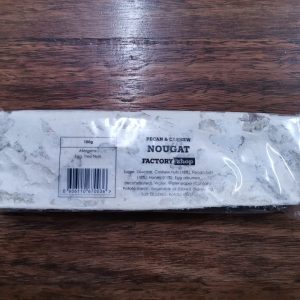 Nougat Pecan and Cashew - Factory Reject Nougat 100g roughly