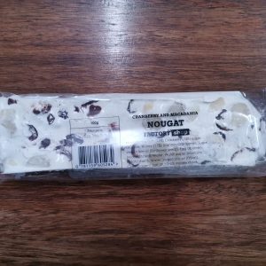 Nougat - Cranberry & Macadamia