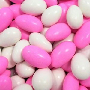 Pink & White Almonds
