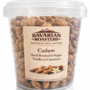 bavarian cashews in tub