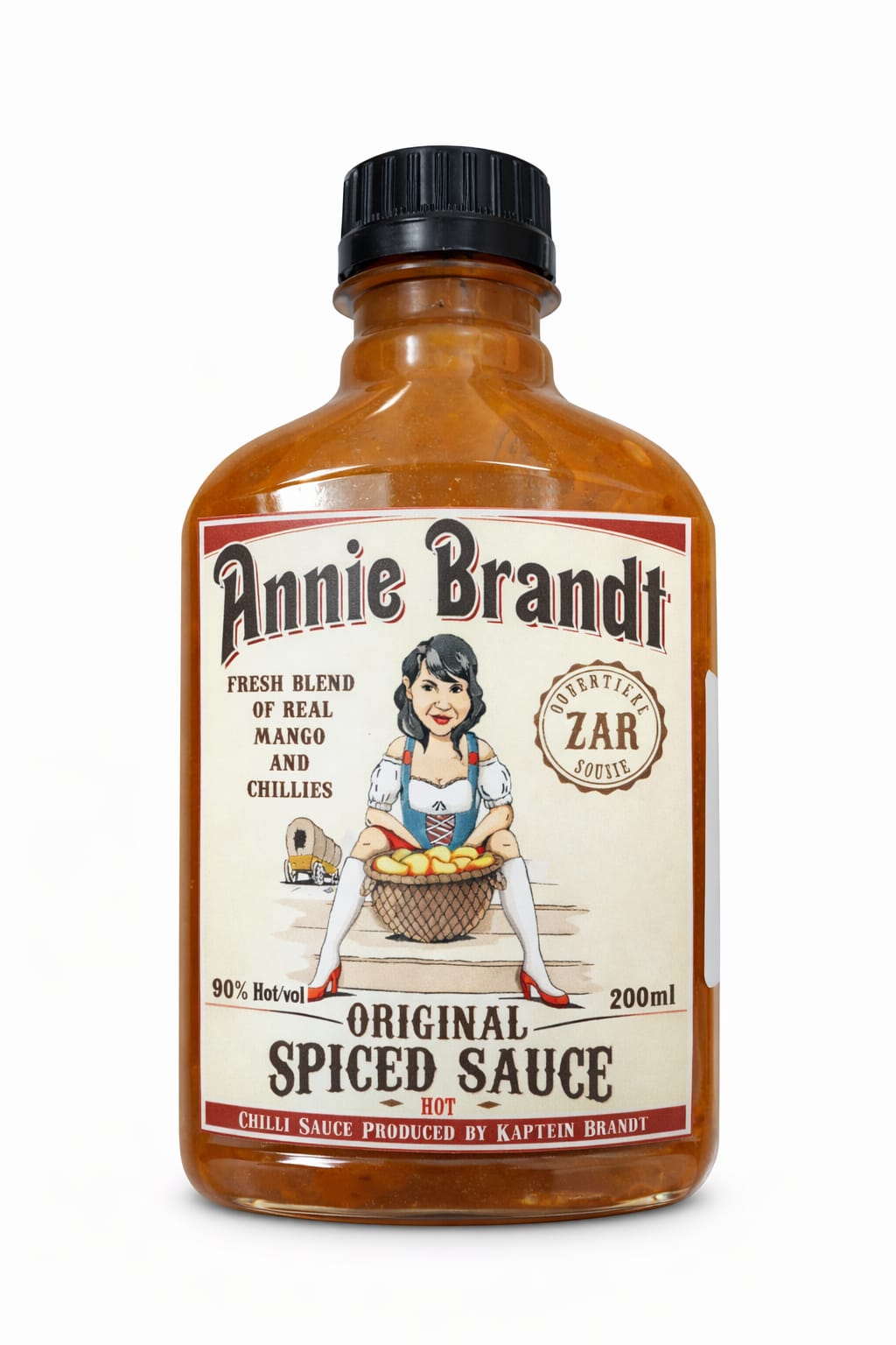 Annie Brandt Original Spiced Sauce - 90% Hot Vol