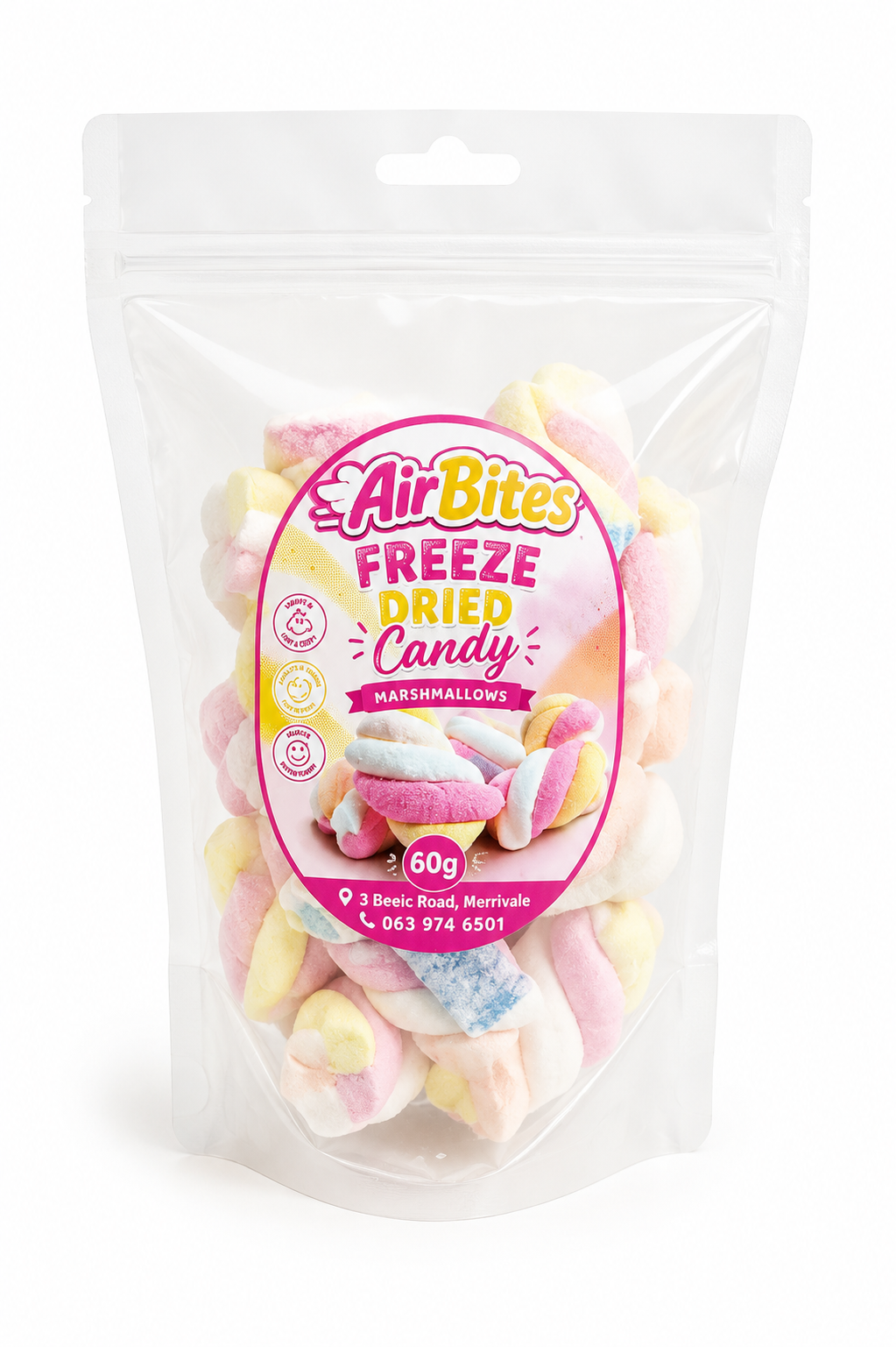 AirBits - Freeze Dried Marshmallow Twisties