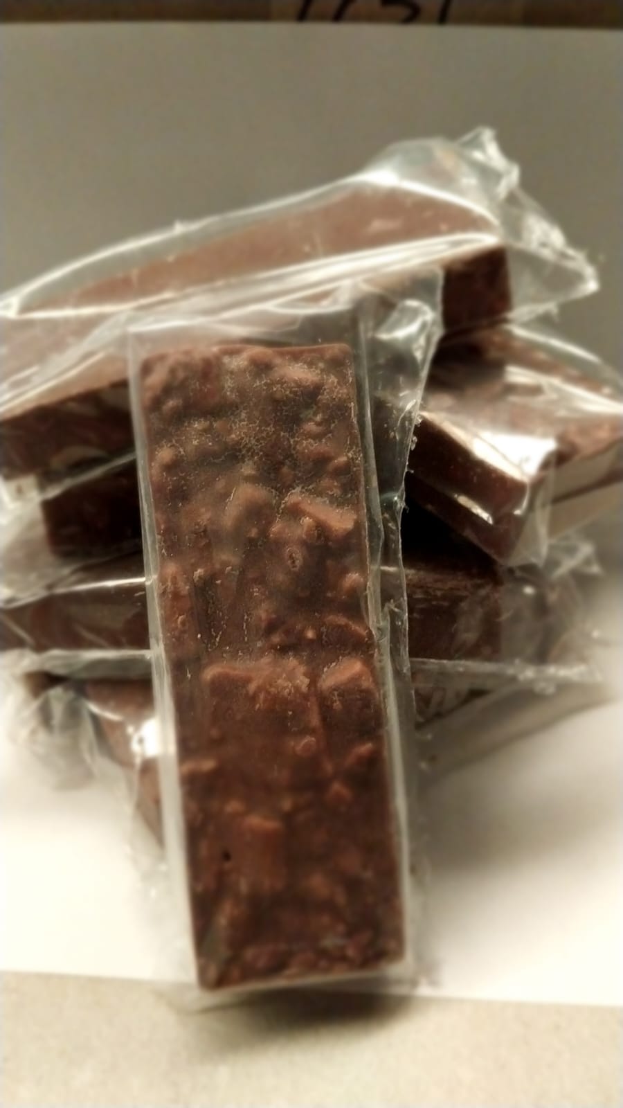 Choc HoneyComb Roughly 100g Slabs.