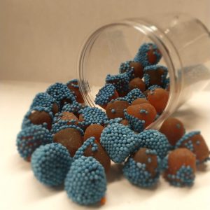 Mini Blue Liqourice Domes