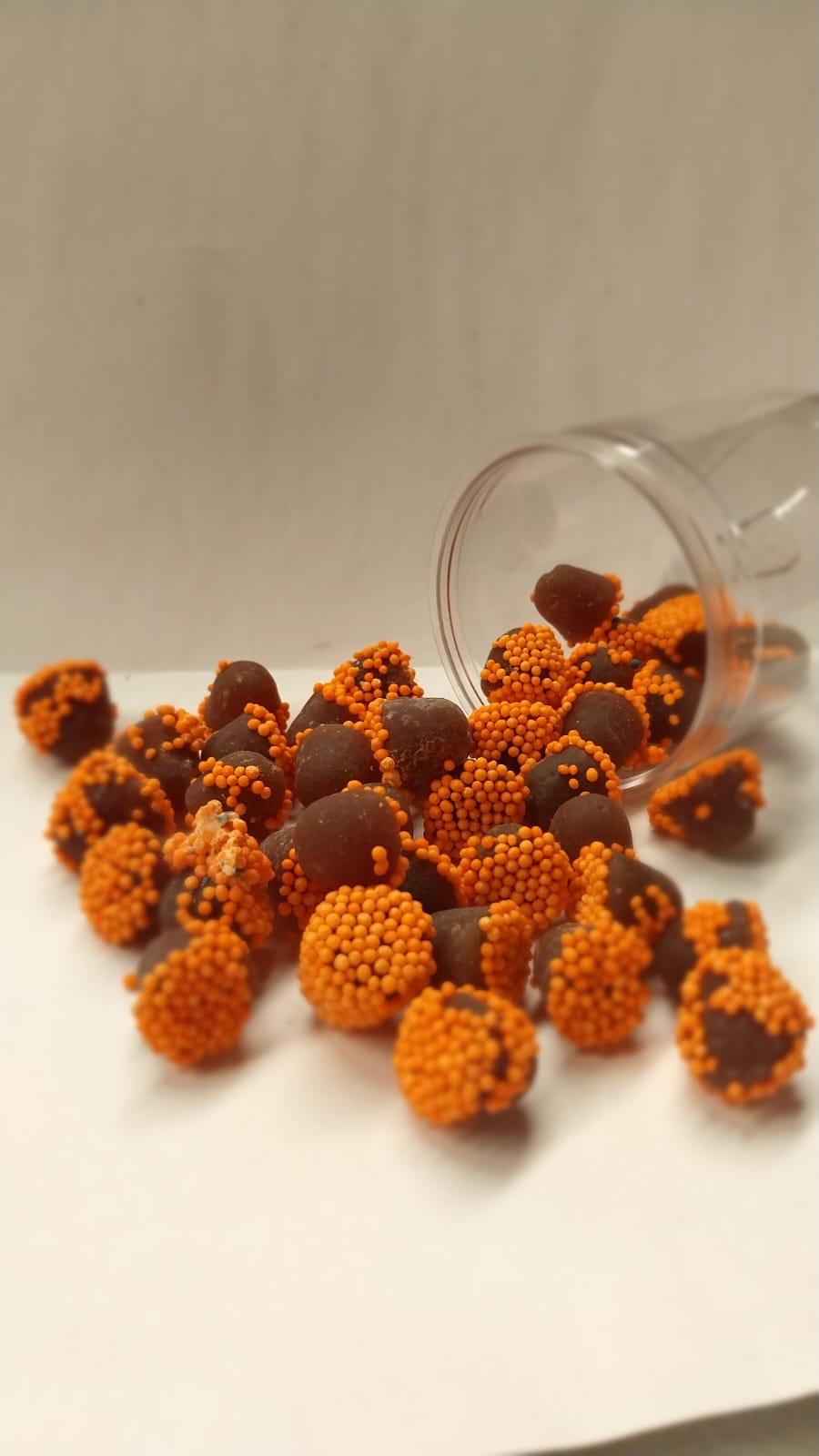 Mini Orange Liqourice Domes